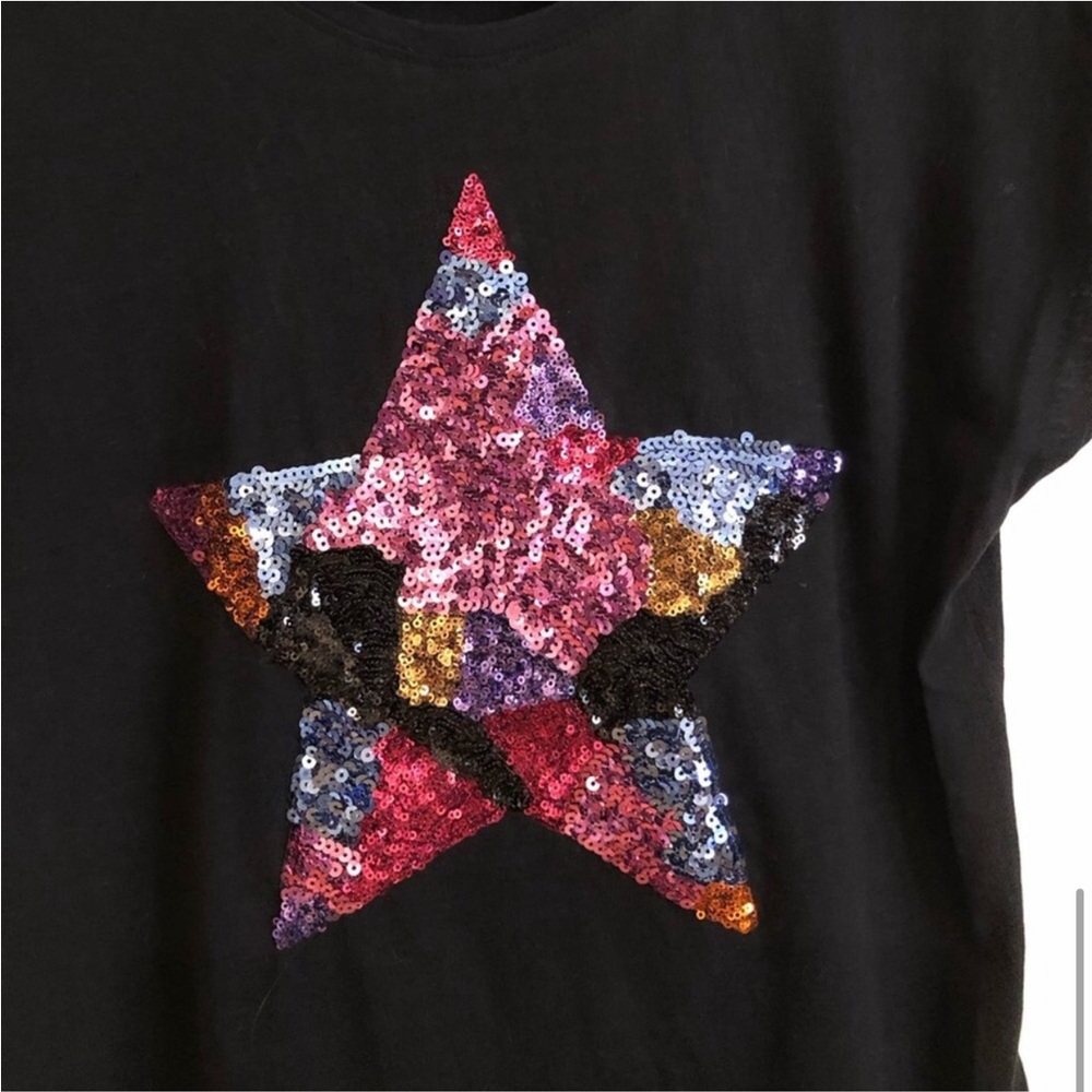 Sferra Sequin Star T-Shirt - Picture 6 of 6